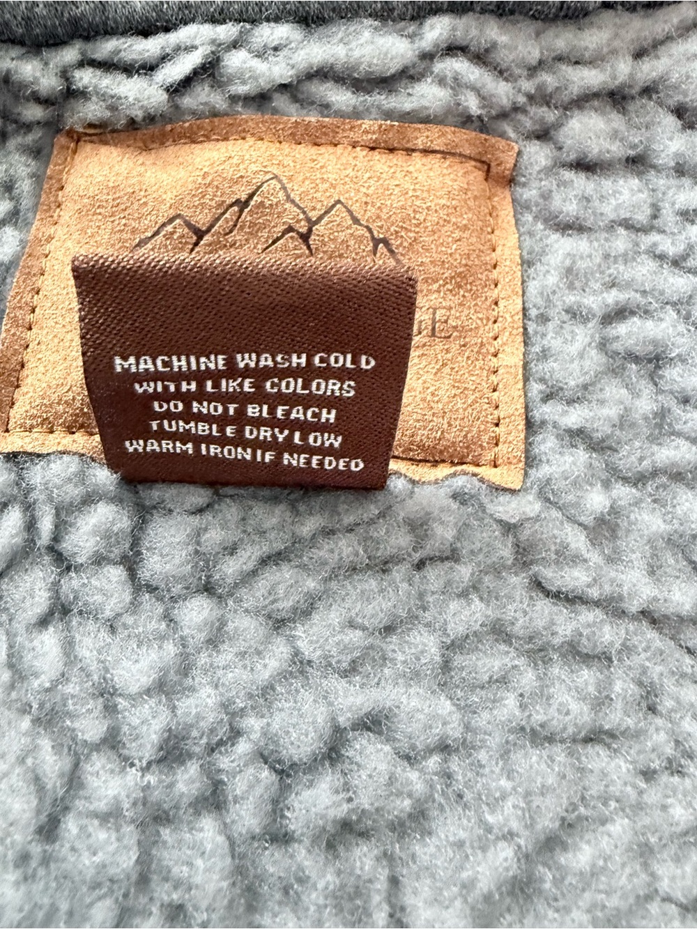 Mountain Ridge Men’s XXL Sherpa Lined Plaid Hooded Shirt Jacket - Picture 7 of 7